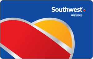 Southwest Airlines logo with a red and yellow heart, perfect for a corporate gifting solution backdrop. Southwest Airlines logo with a red and yellow heart, perfect for a corporate gifting solution backdrop.